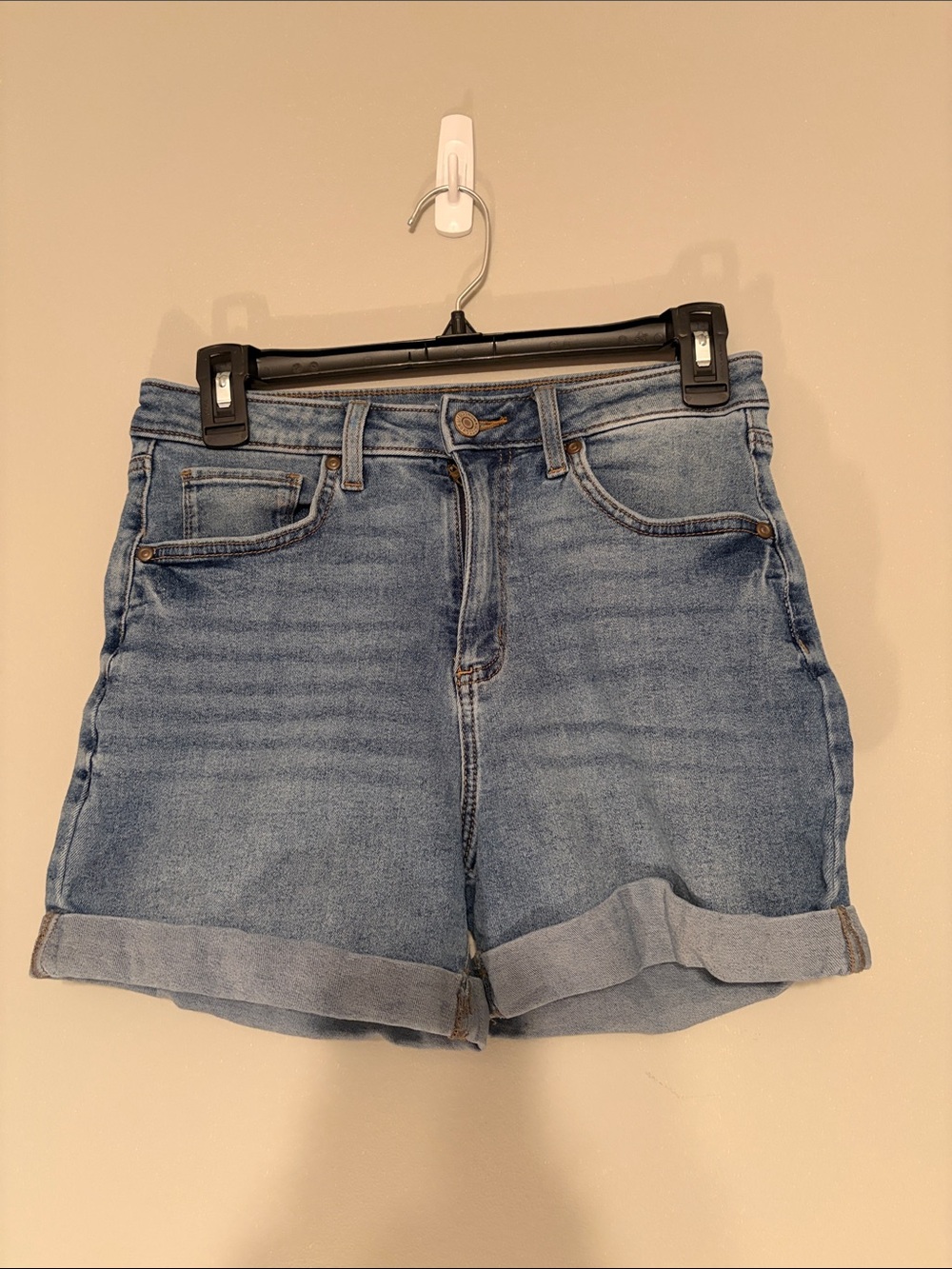 Sonoma Light Blue Cuffed Denim Shorts
